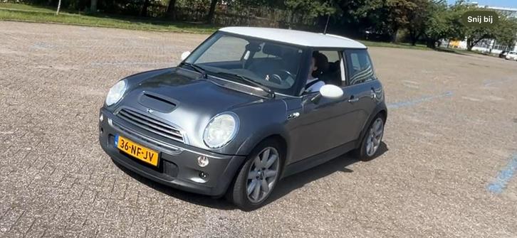 Mini 1.6 16V Cooper S 2003 Grijs, Auto's, Mini, Particulier, Cooper S, Airbags, Airconditioning, Alarm, Bluetooth, Boordcomputer