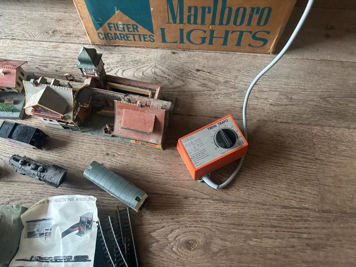 Oude Bestuurbare Trein - Verzamelaarsobject?, Hobby en Vrije tijd, Modeltreinen | H0, Gebruikt, Treinset, Gelijkstroom of Wisselstroom