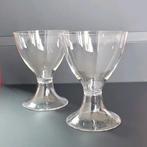2 Wijnglazen servies Cyrano Josephinenhütte Gerard Muller, Antiek en Kunst, Antiek | Glas en Kristal, Ophalen of Verzenden