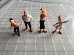 4 mini popjes Suske en Wiske van Cécémel, Ophalen of Verzenden, Suske en Wiske, Gebruikt, Beeldje of Figuurtje