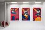 GROOT DRIELUIK HERMAN BROOD STIJL, Antiek en Kunst, Ophalen of Verzenden