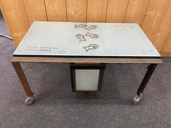 Design tafels Albert in ‘t Veld, industrieel, Antiek en Kunst, Antiek | Meubels | Tafels, Ophalen