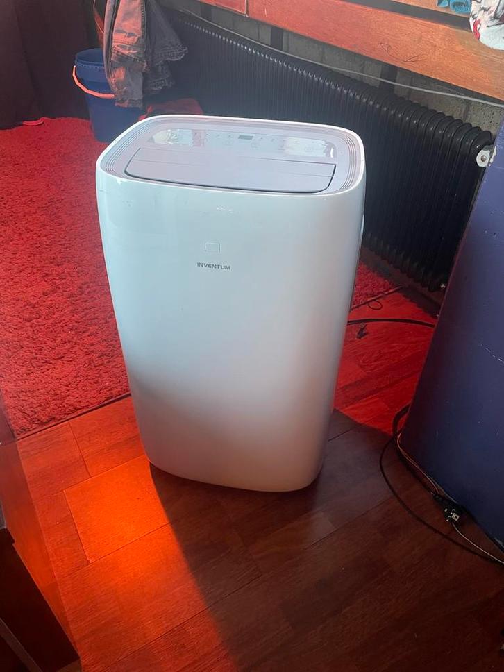 Inventum AC125W Mobiele Airco, Witgoed en Apparatuur, Airco's, Gebruikt, Mobiele airco, 100 m³ of groter, 3 snelheden of meer