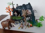 Playmobil 5100 - Grote grot uit oertijd met mammoet, Ophalen of Verzenden, Zo goed als nieuw
