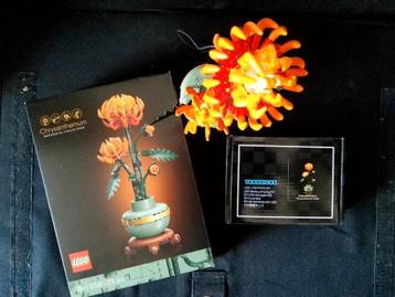 Lego icons: 10368 Chrysant met verlichting beschikbaar voor biedingen