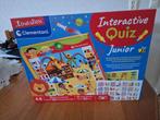 Clementoni Education Interactieve Quiz Junior Leerspel nieuw, Ophalen of Verzenden, Nieuw, Elektronica, Met licht