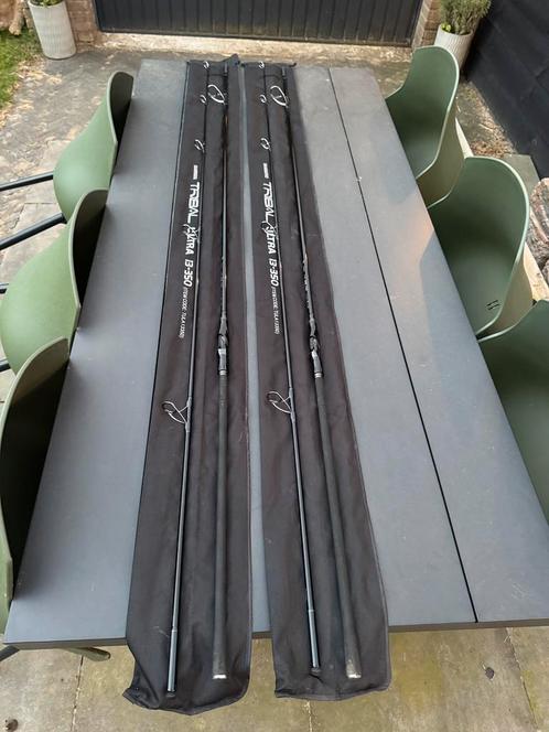 2x shimano tribal ultra 13ft 3.5lb, Watersport en Boten, Hengelsport | Karpervissen, Zo goed als nieuw, Werphengel, Ophalen