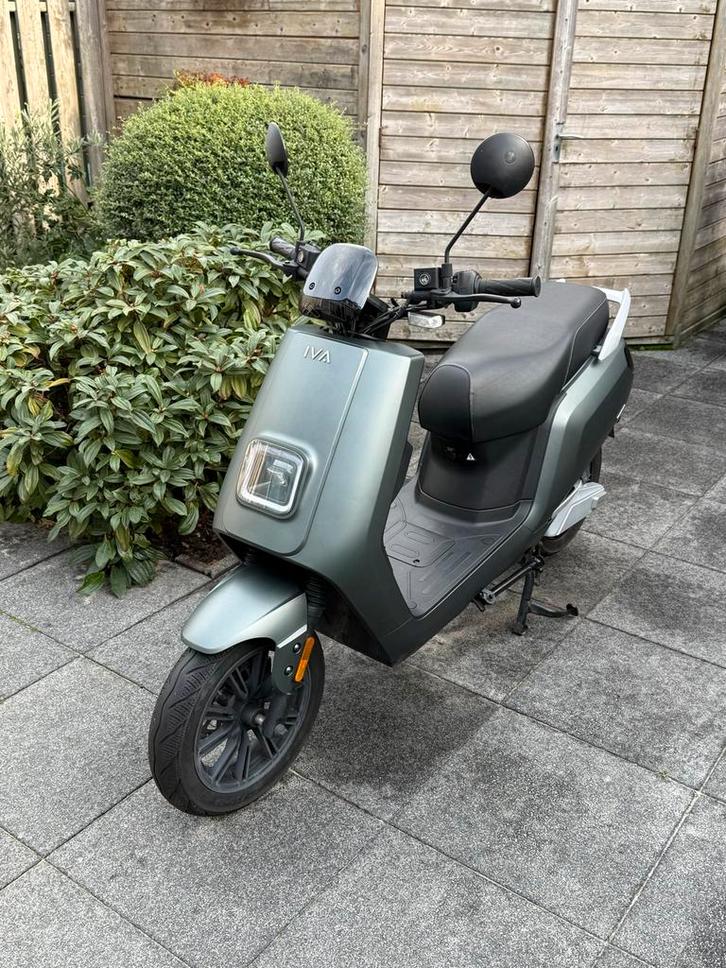 IVA E-GO S5 Matgroen - Elektrische Scooter in Topstaat!, Fietsen en Brommers, Snorfietsen en Snorscooters, Gebruikt, Overige merken