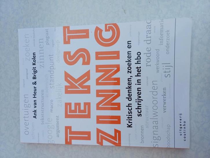 Ank van Heur - Tekstzinnig, Boeken, Schoolboeken, Zo goed als nieuw, Nederlands, Overige niveaus, Ophalen of Verzenden