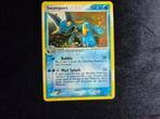 Pokemon kaart Swampert, Ophalen of Verzenden, Zo goed als nieuw, Losse kaart, Foil