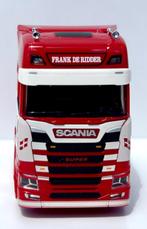 611 herpa scania cs Frank de ridder koeler 1:87 truck limit, Ophalen of Verzenden, Nieuw, Bus of Vrachtwagen, Herpa