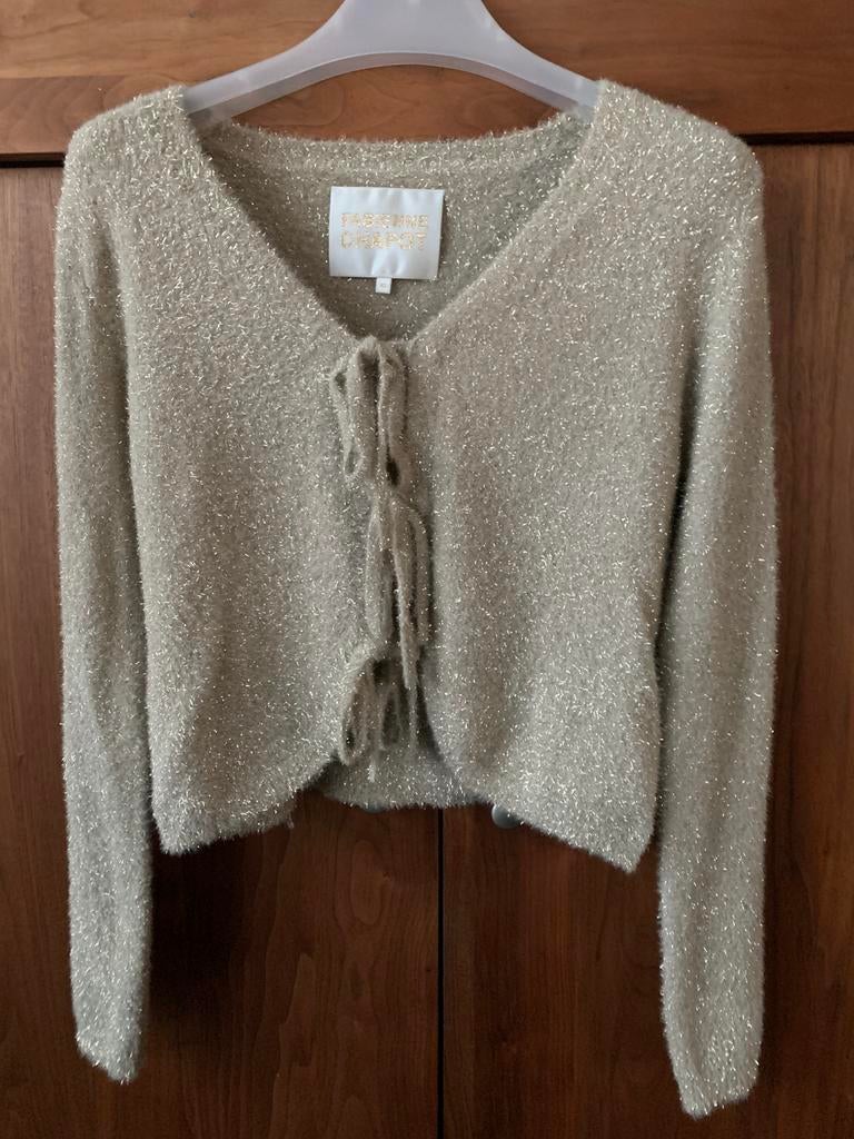 Goud vestje Fabienne Chapot maat XS, Overige kleuren, Ophalen of Verzenden, Zo goed als nieuw, Fabienne Chapot