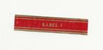 sigarenbanden - KAREL 1, Verzamelen, Verzenden, Zo goed als nieuw, Sigarenbandjes