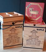KAPLA houten Doos 280 pcs 2x + doos KAPLA Gekleurde Stenen, Ophalen, Zo goed als nieuw