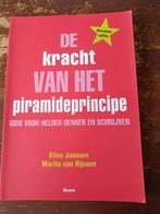 De kracht van het piramideprincipe, Boeken, Eline Janssen; Marita van Rijssen, Ophalen of Verzenden, Zo goed als nieuw