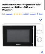 Inventum magnetron, Ophalen, Draaiplateau, Magnetron, Zo goed als nieuw