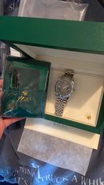 Rolex wimbledon 36mm, Ophalen of Verzenden, Zilver, Polshorloge