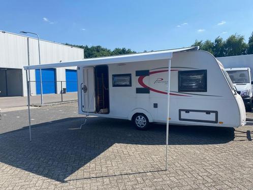 Burstner Premio 495 TK - Stapelbed, Caravans en Kamperen, Caravans, Particulier, tot en met 5, 1250 - 1500 kg, Standaardzit, Bürstner