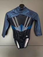 GK Turnpakje Blauw, Sport en Fitness, Turnen, Zo goed als nieuw, Turnpak(je), Kindermaat 146 t/m 176, Verzenden