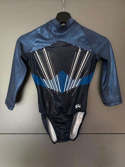 GK Turnpakje Blauw, Sport en Fitness, Turnen, Zo goed als nieuw, Turnpak(je), Kindermaat 146 t/m 176, Blauw, Verzenden