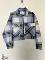Stradivarius Shacket Blauw Ruit - Maat M, Ophalen of Verzenden, Zo goed als nieuw, Maat 38/40 (M), Blauw