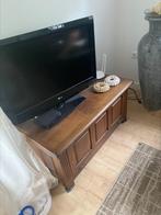 Eiken dekenkist, Huis en Inrichting, Woonaccessoires | Kisten, Ophalen, Eikenhout, Minder dan 50 cm, Zo goed als nieuw