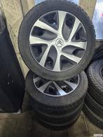 4x108 winterset met wieldoppen Citroën DS3 Michelin, Gebruikt, -, Banden en Velgen, 195 mm