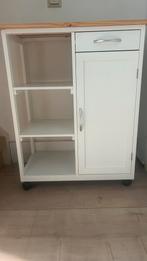Keuken trolley, Huis en Inrichting, Ophalen, Wit, 50 tot 100 cm, Minder dan 100 cm