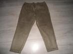 NIEUWSTAAT! Miss E Studio; Suede-look crop broek; maat 46, Maat 46/48 (XL) of groter, Ophalen of Verzenden, Zo goed als nieuw