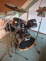 Pearl Export Drumkit + Paiste Bekkens, Ophalen, Gebruikt, Pearl