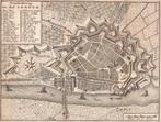 Arnhem. Grondteekening der Stad ARNHEM H. de Leth ca. 1739, Antiek en Kunst, Kunst | Etsen en Gravures, Ophalen of Verzenden