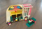Fisher Price garage, vintage, Kinderen en Baby's, Speelgoed | Fisher-Price, Ophalen of Verzenden, Gebruikt, Speelset