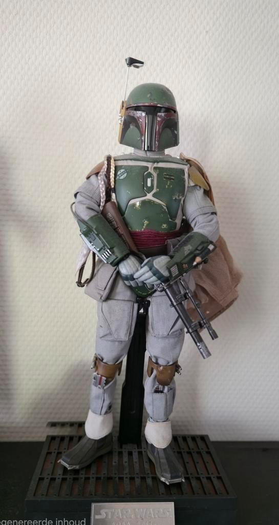 Boba Fett 40th Anniversary Hot Toys, Verzamelen, Star Wars, Zo goed als nieuw, Ophalen of Verzenden