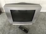 JVC 21 inch CRT tv + remote, Audio, Tv en Foto, Vintage Televisies, Ophalen of Verzenden, Gebruikt, 40 tot 60 cm, Overige merken