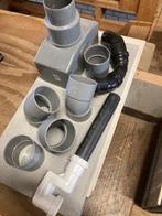 Hulpstukken  hemelwater divers., Doe-het-zelf en Verbouw, Buizen en Afvoer, Ophalen, Bochten, Pvc, Nieuw