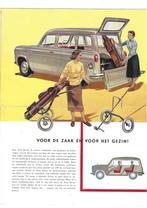 Ford folder de nieuwe Ford combinatiewagen 1955, Ophalen of Verzenden, Gelezen
