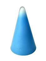 tafellamp 'Teepee' blauw, Verzenden, Gebruikt, Glas, Minder dan 50 cm
