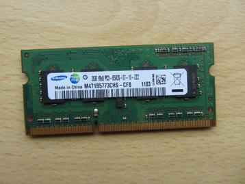 Samsung 2GB PC3-8500 DDR3-1066MHz non-ECC Unbuffered CL7 beschikbaar voor biedingen