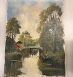 Een schilderij van Jan Kelderman, Antiek en Kunst, Kunst | Schilderijen | Klassiek, Ophalen