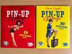 Pin Up Wings sticker sets 1 & 2 Romain Hugault, Nieuw, Ophalen of Verzenden, Complete serie of reeks