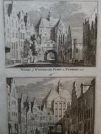 gravure Wiemelpoort Broerstraat te Nijmegen Spilman 1732, Antiek en Kunst, Kunst | Etsen en Gravures, Verzenden