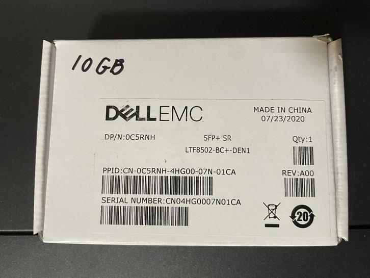 Dell netwerk SFP+ short-range transceiver, Computers en Software, Netwerk switches, Nieuw, Ophalen of Verzenden