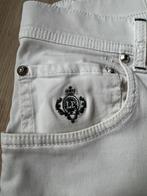 Luigi Borrelli Jeans Maat 30 - Katoen/Lycra, Ophalen of Verzenden, Zo goed als nieuw, Maat 46 (S) of kleiner, Wit