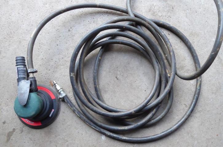 Parkside PD EXS 150 A1 excentriek schuurmachine op perslucht, Doe-het-zelf en Verbouw, Gereedschap | Schuurmachines, Gebruikt