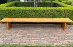 Oude houten school-gymbank, Ophalen