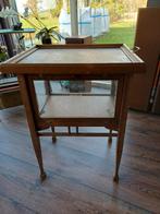 Antiek Theekastje Eikenhout met Dienblad, Ophalen