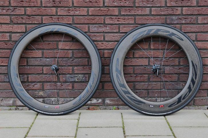 Zipp 404 & Zipp 808 Firecrest carbon wielset, Fietsen en Brommers, Fietsonderdelen, Zo goed als nieuw, Racefiets, Wiel, Ophalen