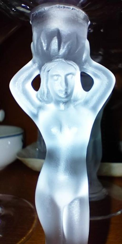 kristal Bayel glazen 3 stuks model Nude supermooi gemaakt, Antiek en Kunst, Antiek | Glas en Kristal, Ophalen