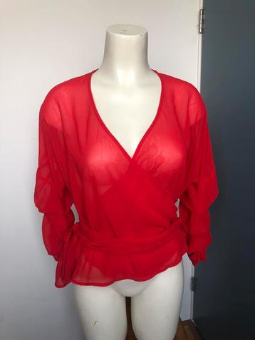 Na-kd rode doorschijnende wikkeltop 40 beschikbaar voor biedingen