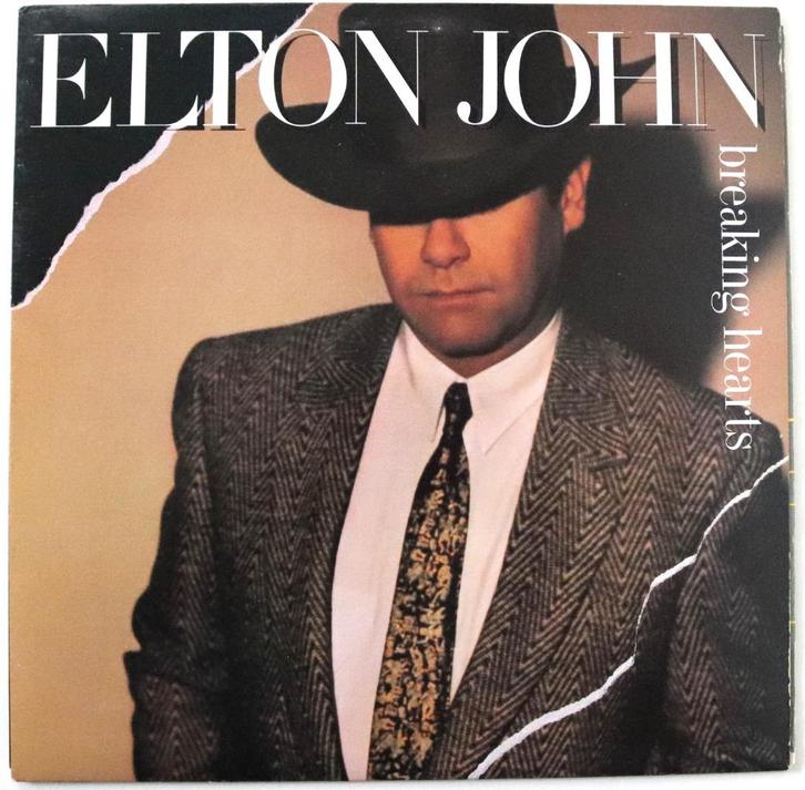 Elton John - Breaking Hearts LP – 1984, Cd's en Dvd's, Vinyl | Pop, Gebruikt, 1980 tot 2000, 12 inch, Ophalen